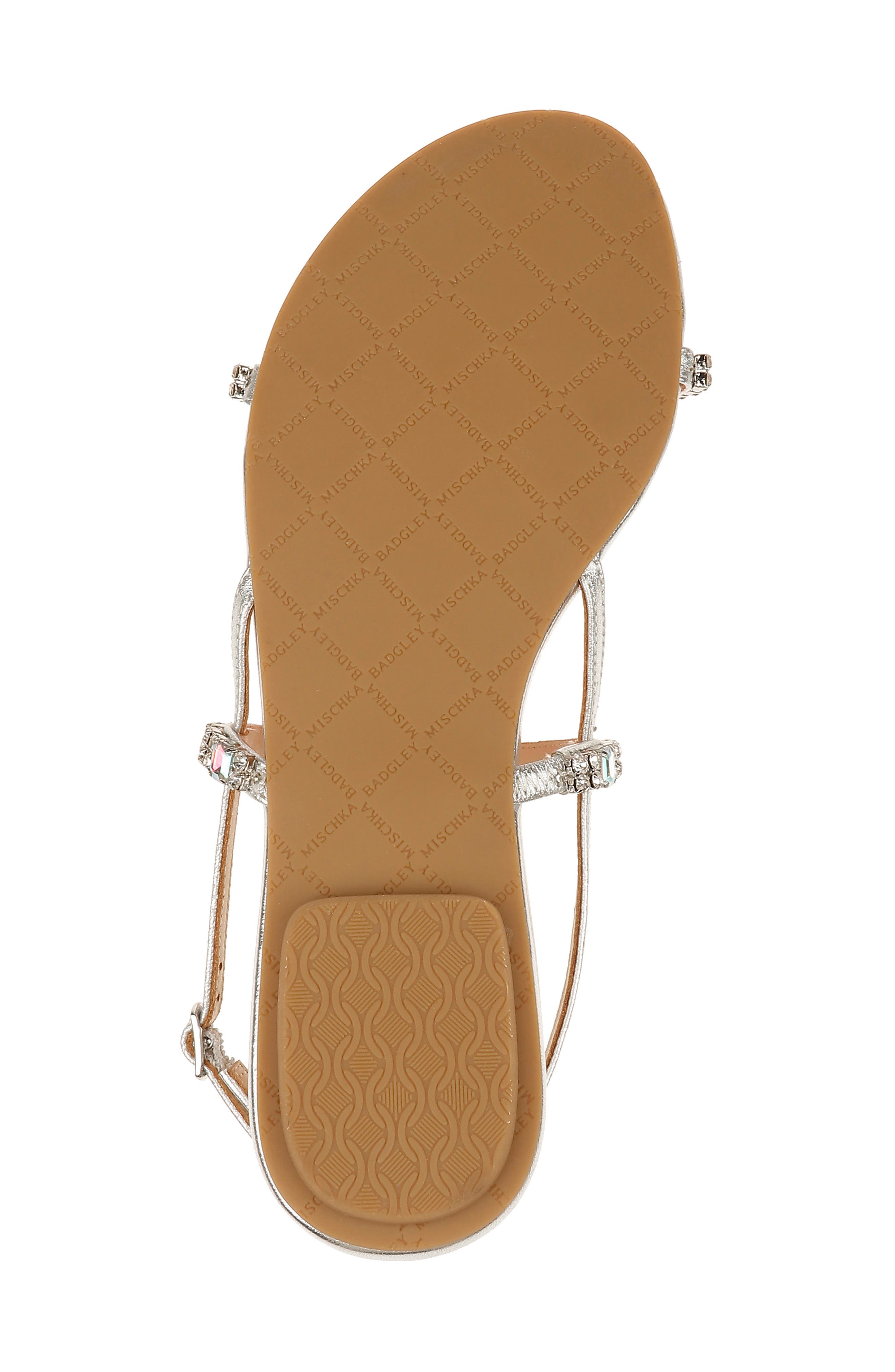 Badgley Mischka Collection Zandra Embellished Sandal, Alternate, color, 