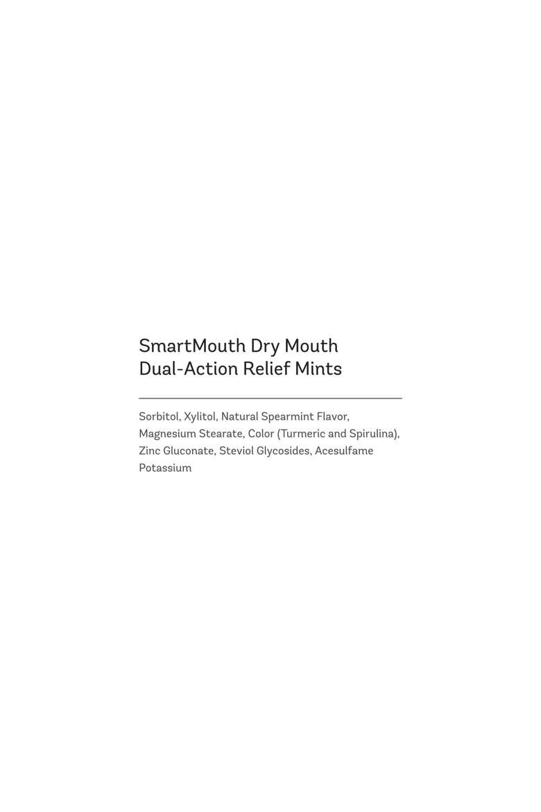 Dual-Action Sugar-Free Dry Mouth Mints with Zinc and Xylitol 50 Count, 8-Pack, Alternate, color, Mellow Mint