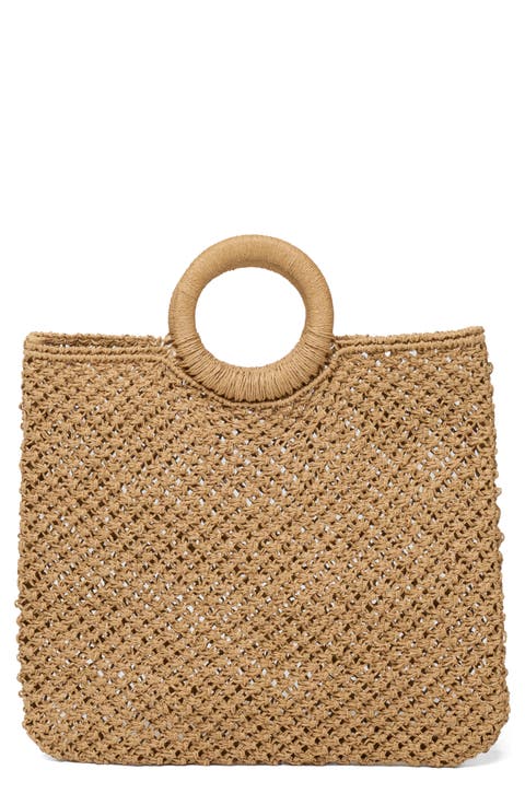 Bella Raffia Tote