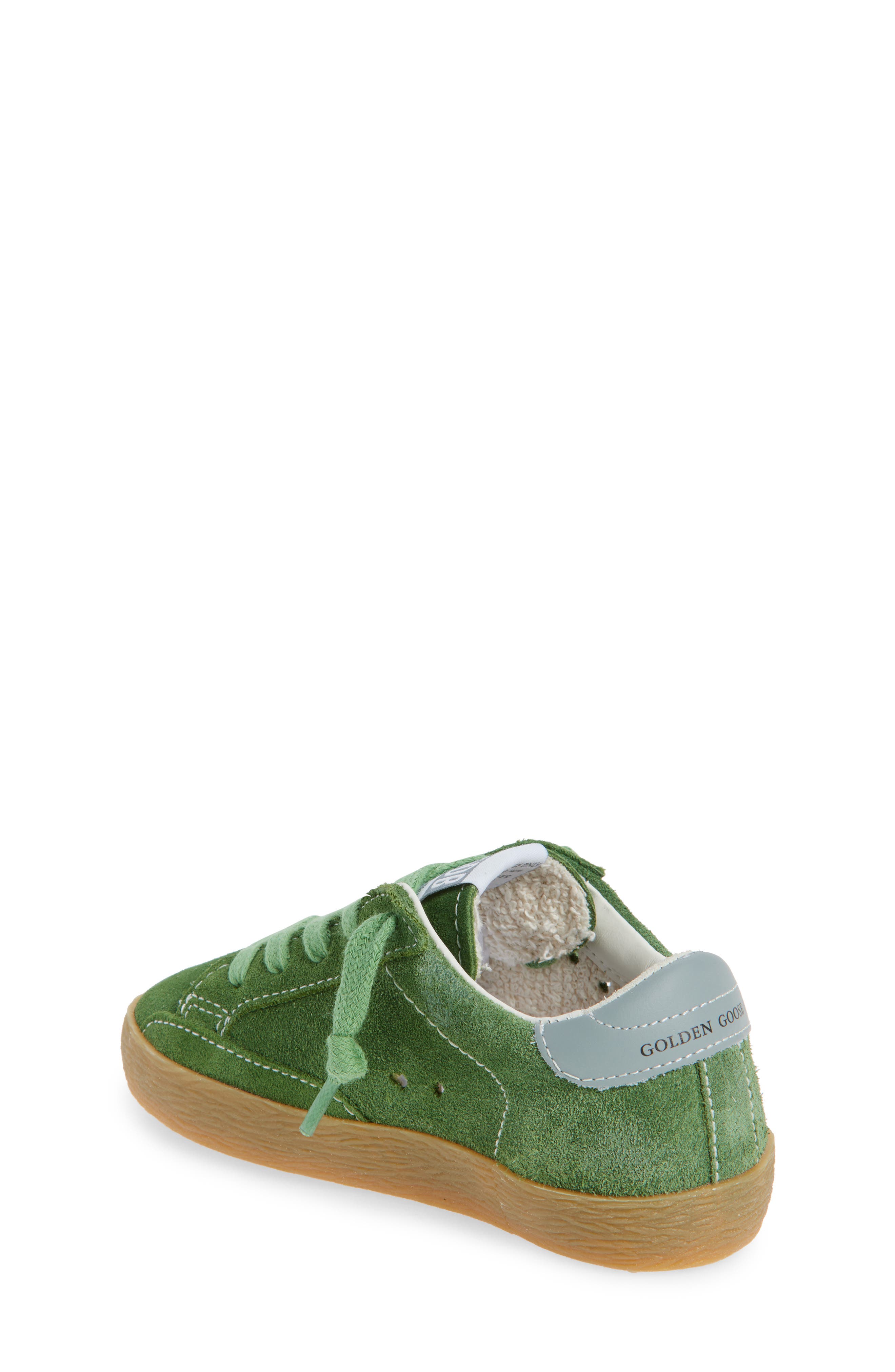 Golden Goose Kids' Super-Star Sneaker, Alternate, color, Green/ Light Blue