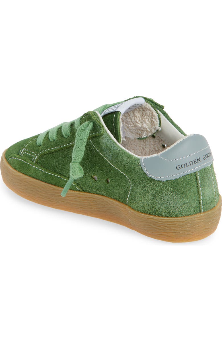 Golden Goose Kids' Super-Star Sneaker, Alternate, color, Green/ Light Blue