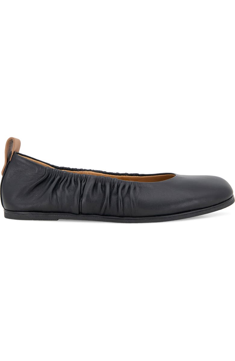 Gentle Souls Mavis Ballet Flat, Alternate, color, Black Leather