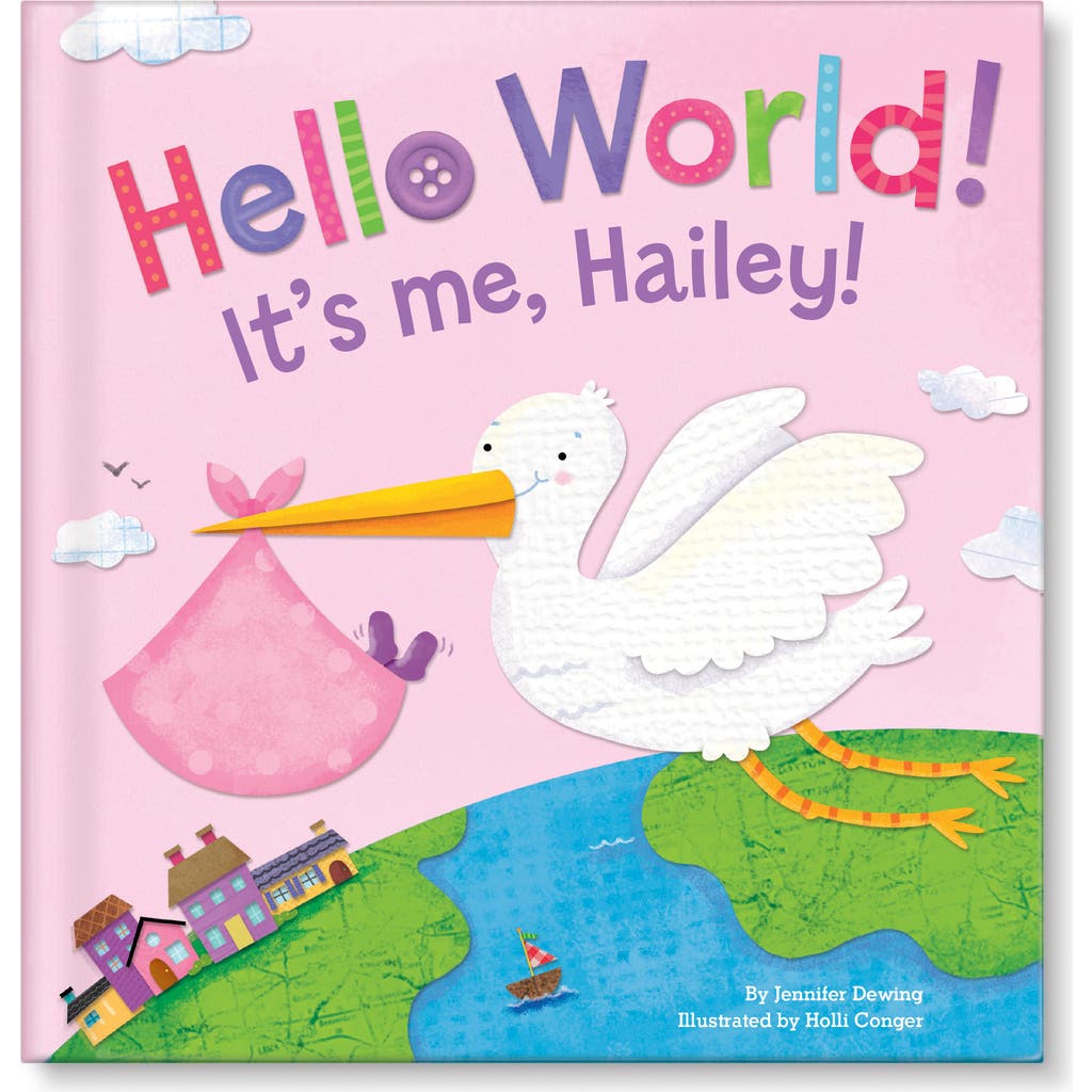I See Me! 'Hello World' Personalized Book in Pink  product