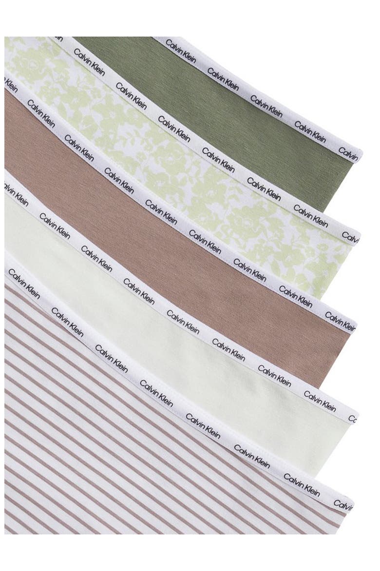 Kids' Hipster Panties - Pack of 5, Alternate, color, BLOOM STRIPE