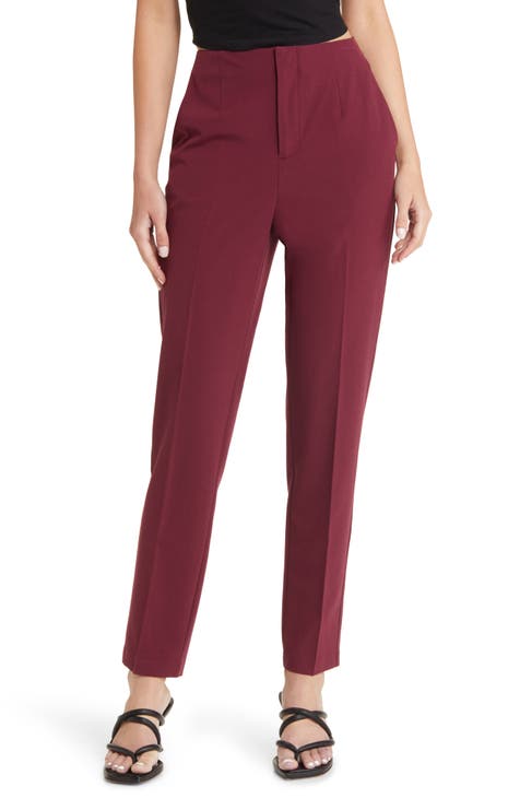 High Waist Slim Pants