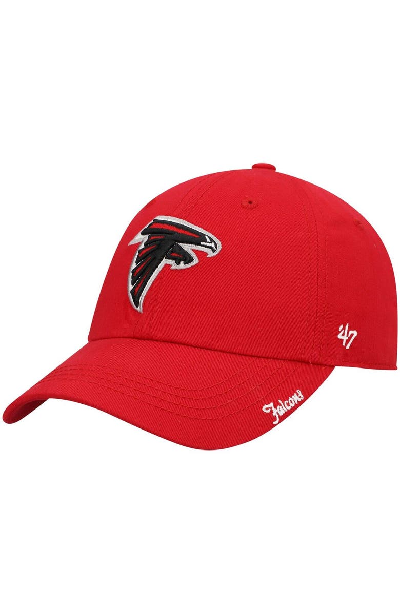 '47 Women's '47 Red Atlanta Falcons Miata Clean Up Secondary Adjustable Hat, Main, color, Red
