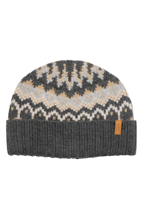 Fair Isle Wool & Cashmere Beanie