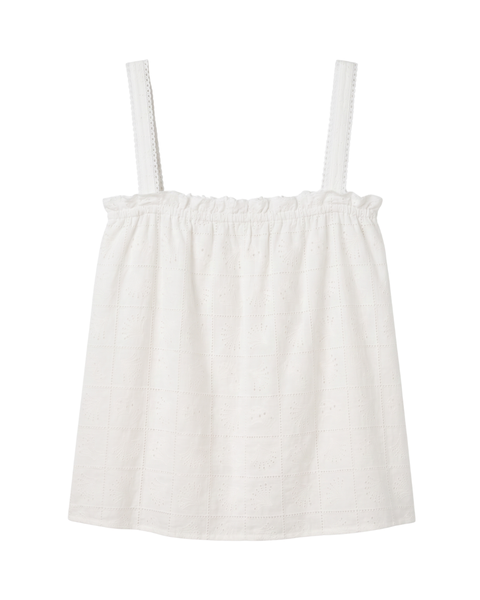 Leah Eyelet Tank