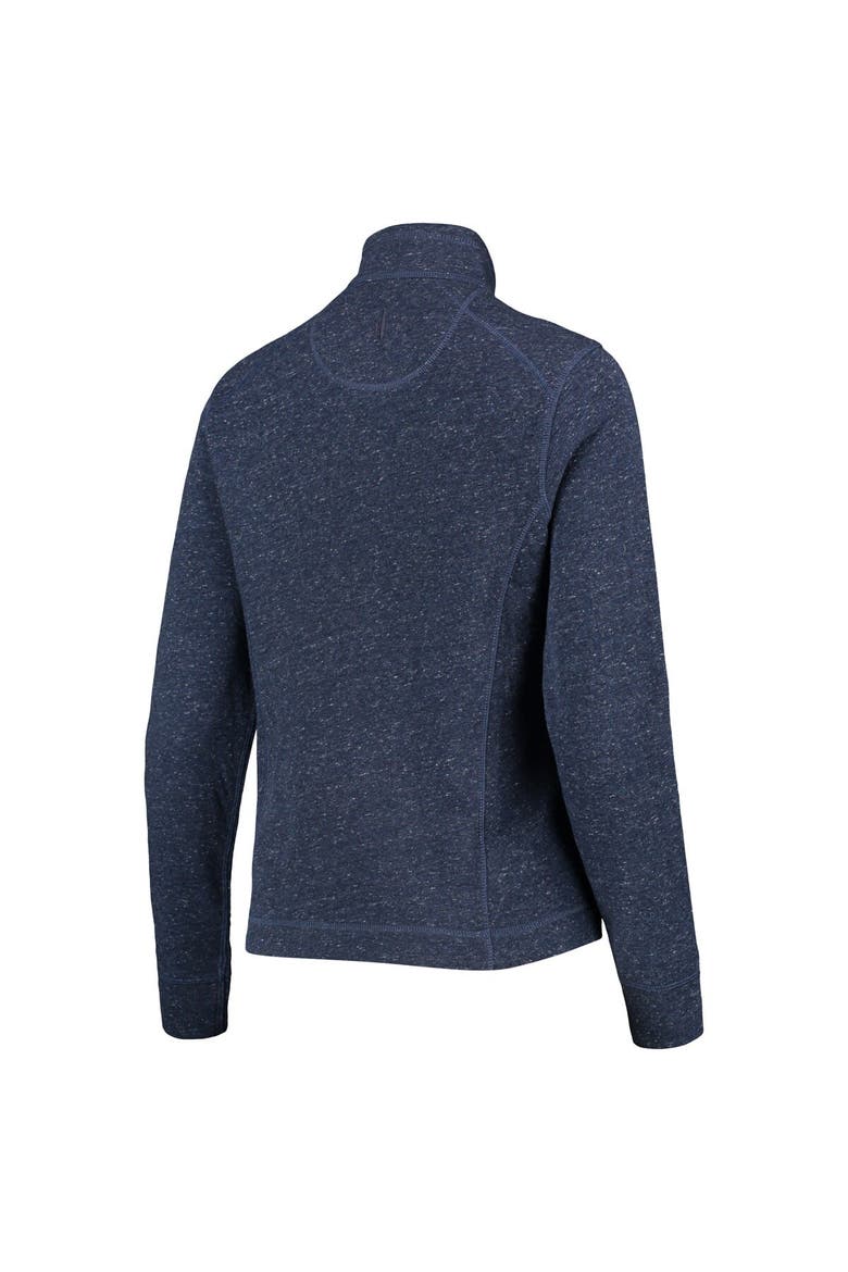 Women's johnnie-O Navy Washington Nationals Kennedy Slub Half-Zip Sweatshirt, Alternate, color, Navy
