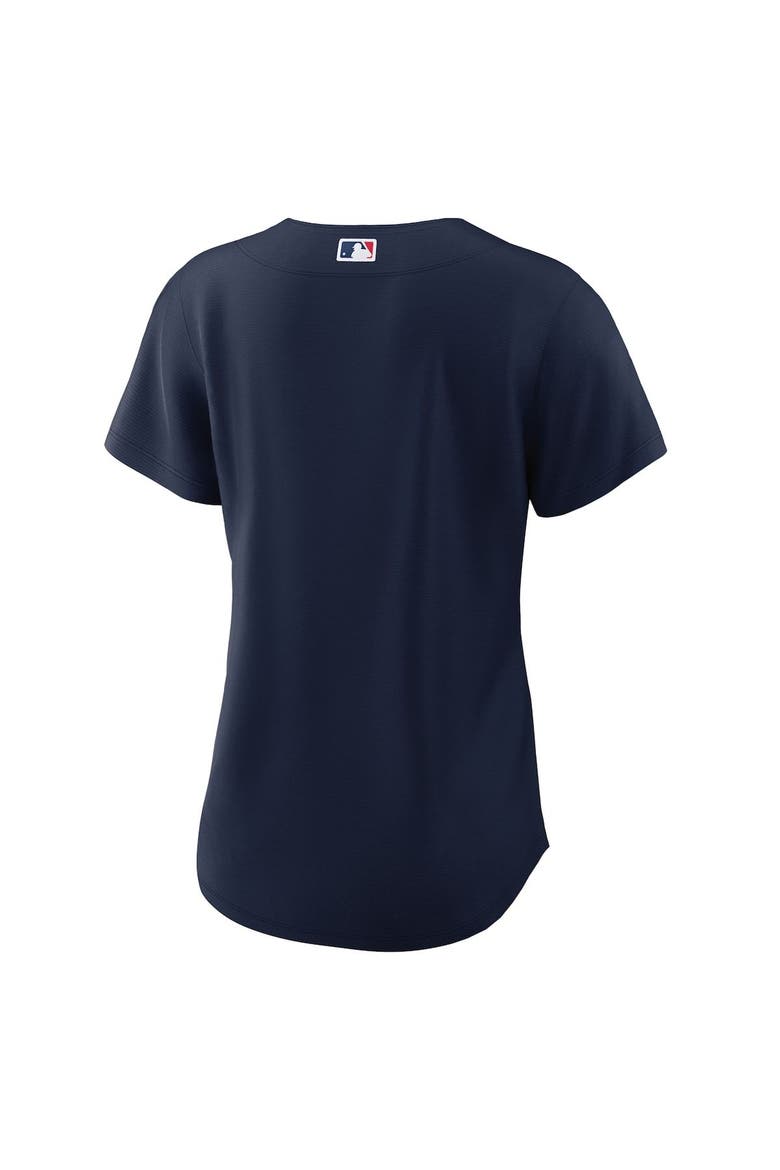 Women's Nike Navy Cleveland Guardians Alternate Official Replica Jersey, Alternate, color, Navy