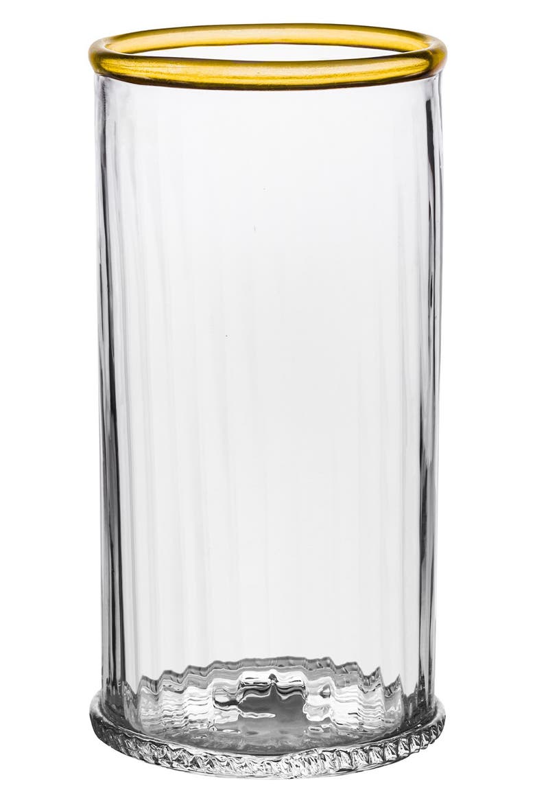 Nell Highball Glass, Main, color, DAFFODIL