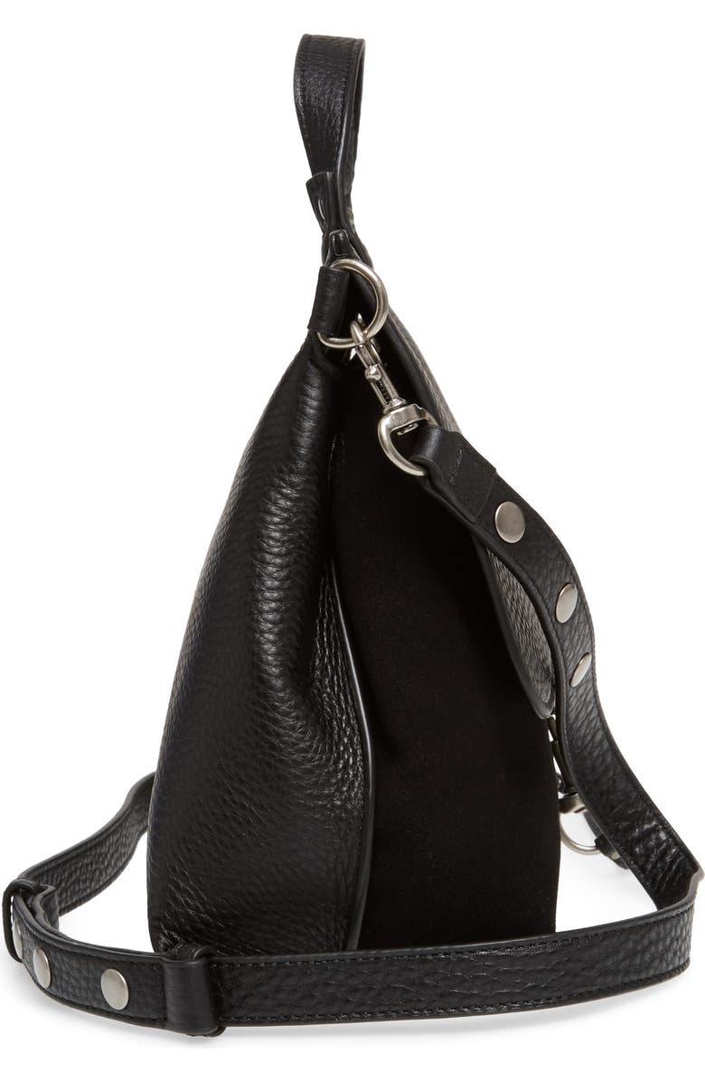Rebecca Minkoff Medium Keith Suede & Leather Satchel, Alternate, color,