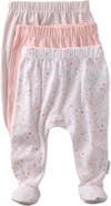BUTTERBLU Fallon Footed Organic Cotton Assorted 3-Pack Pants