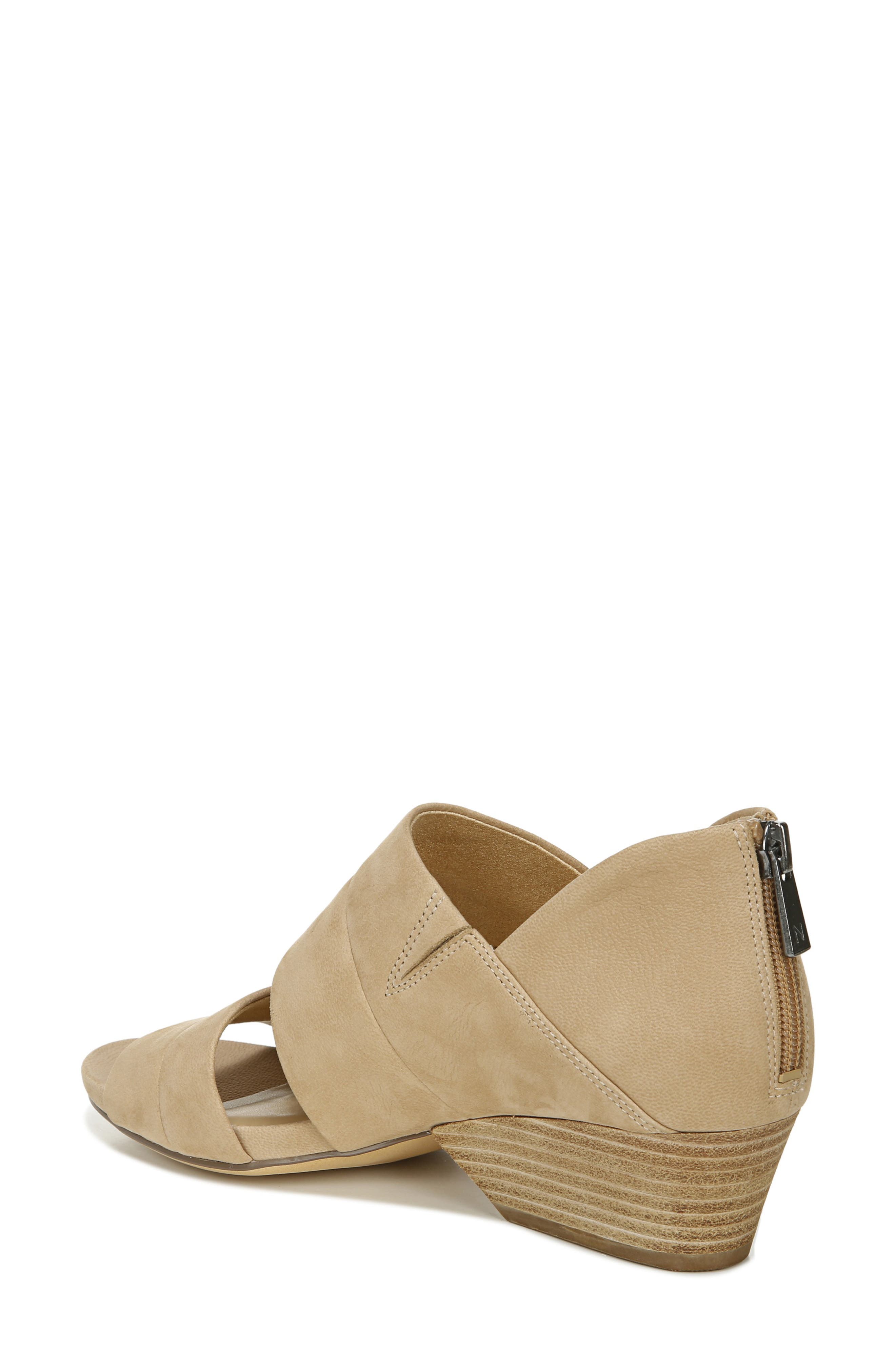 Gabby Sandal, Alternate, color, BAMBOO NUBUCK LEATHER