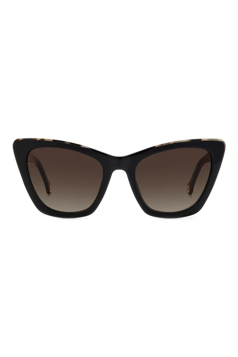 55mm Cat Eye Sunglasses, Main, color, 0WR7-HA