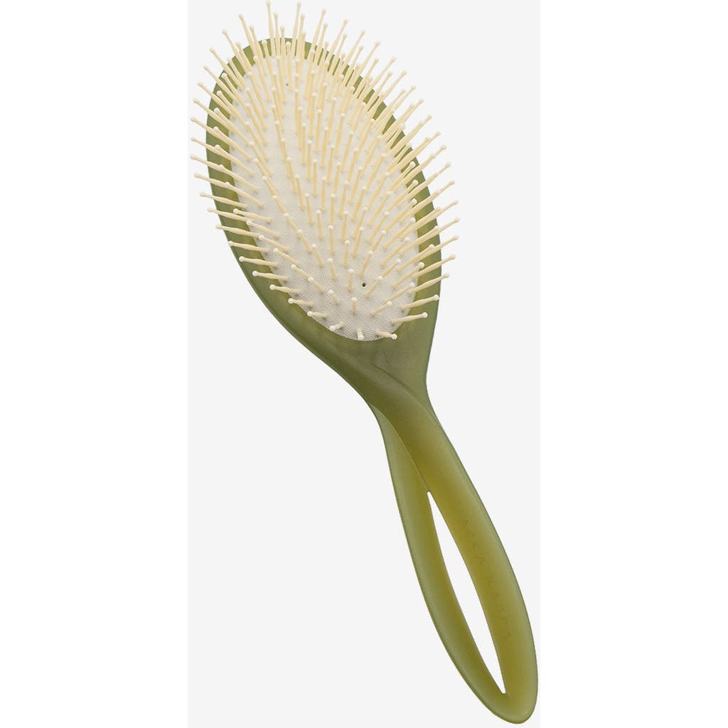 Acca Kappa Infinito Hair Brush, Long Pom Pins In Green