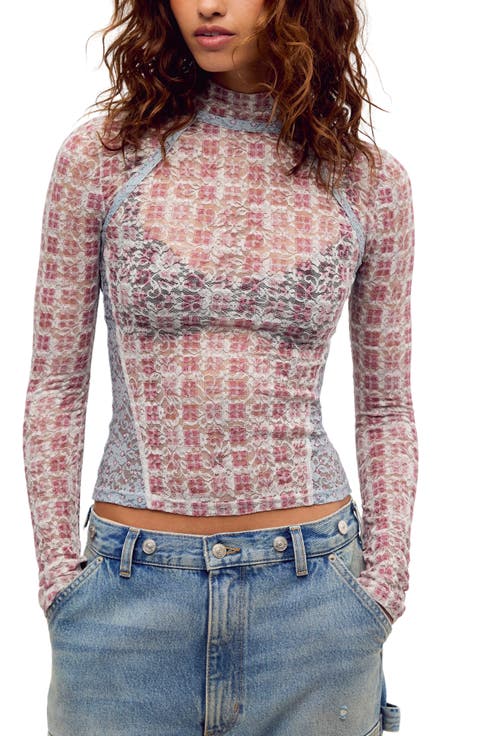 Lyric Floral Lace Top