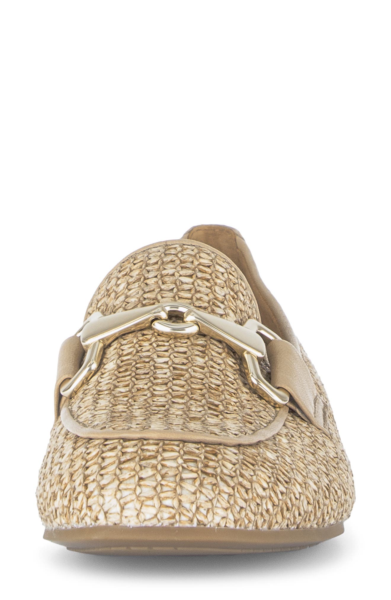 Gabor Woven Bit Loafer, Alternate, color, Sand