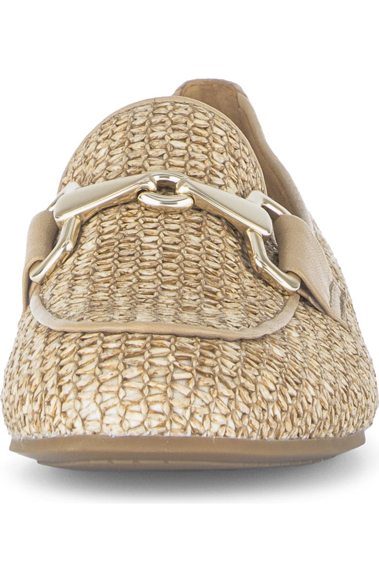 Gabor Woven Bit Loafer, Alternate, color, Sand