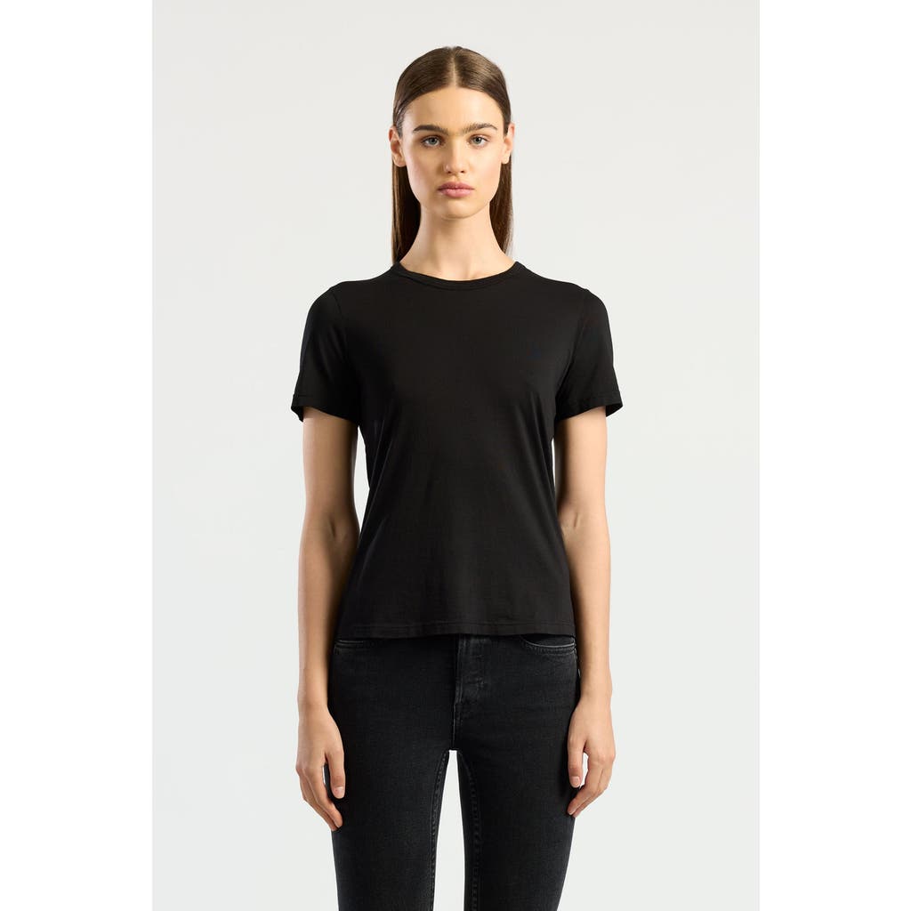Cotton Citizen Standard Tee In Jet Black