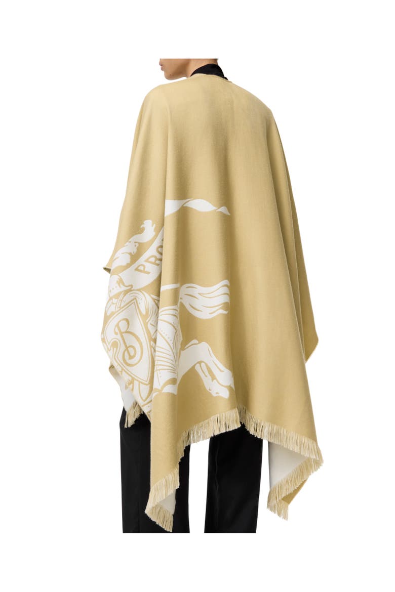 Knight Wool Silk Cashmere Cape, Alternate, color, Sand beige