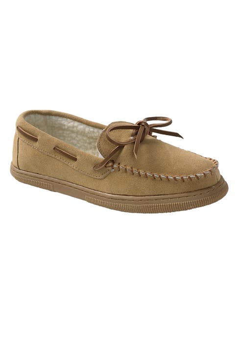 Suede Tracker Slippers (Wide Widths Available)