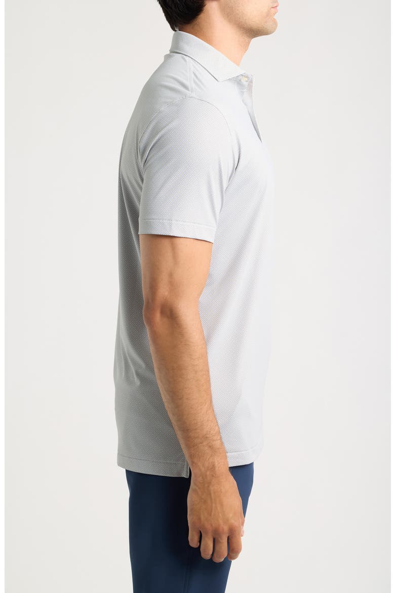 Campania Crown Crafted Performance Jersey Polo, Alternate, color, WHITE