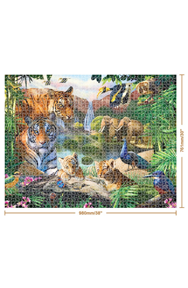 Mindbogglers Artisan In The Jungle Jigsaw Puzzle, 2000 Piece, Alternate, color,