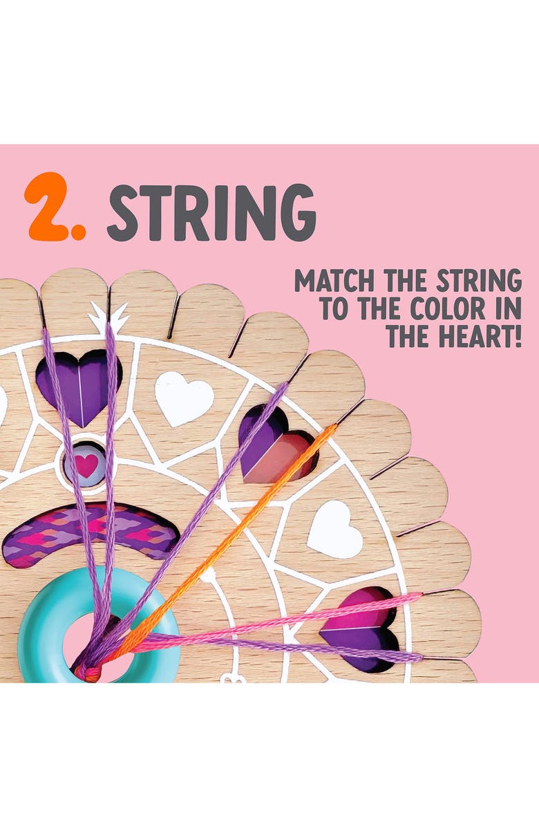 BRIGHT STRIPES Dial-a-Design Friendship Bracelet Maker, Alternate, color, Multi