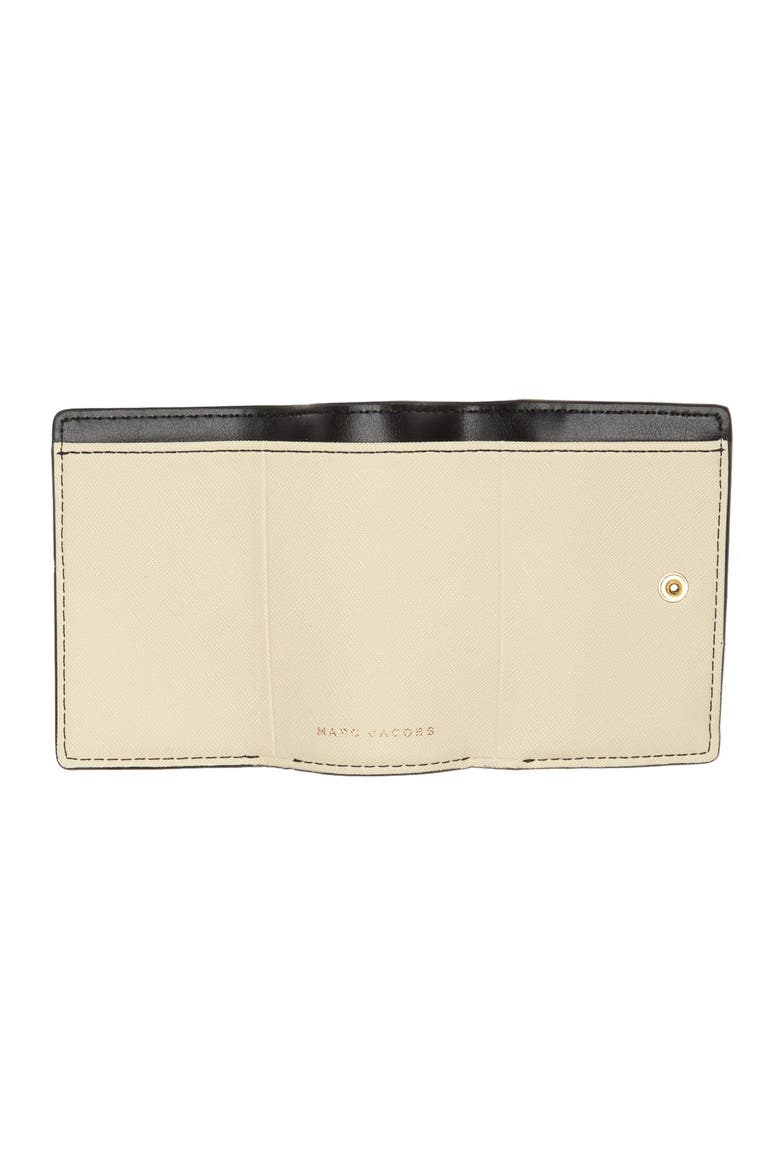 Mini Trifold Wallet, Alternate, color, MARSHMALLOW