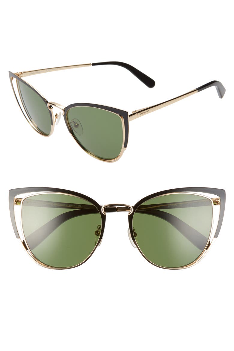 FERRAGAMO 54mm Cat Eye Sunglasses (Women) | Nordstromrack display picture 1
