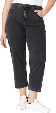 ELOQUII The Naomi Comfort Stretch Straight Leg Jean Crop