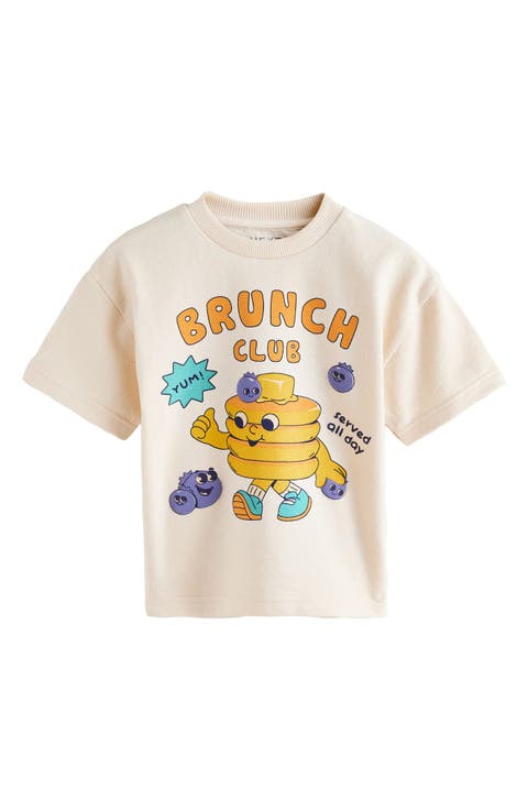 Kids' Brunch Club Pancake Graphic T-Shirt (Baby, Toddler & Little Kid)
