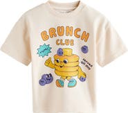 NEXT Kids' Brunch Club Pancake Graphic T-Shirt