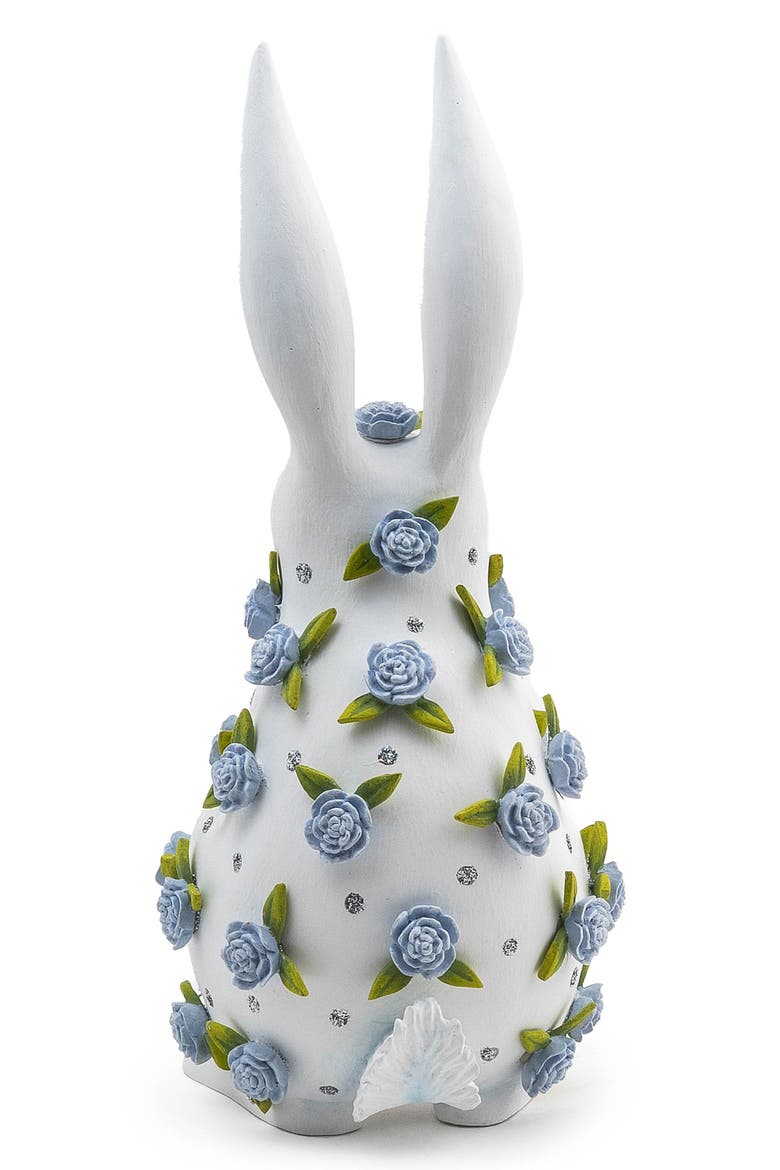 Patience Brewster Periwinkle Peony Rabbit, Alternate, color, WHITE