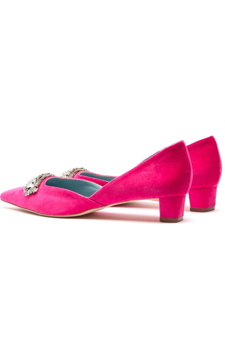 Frances Valentine Paula d'Orsay Pump, Alternate, color, Pink