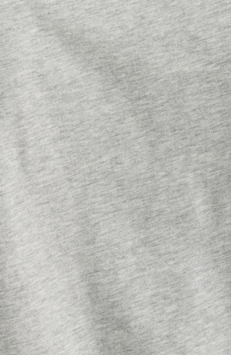 BOSS Orange Elove Short Sleeve Cotton T-Shirt, Alternate, color, Open Grey