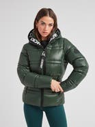 JACK1T R4D Tramline Racer Hooded Puffer Jacket