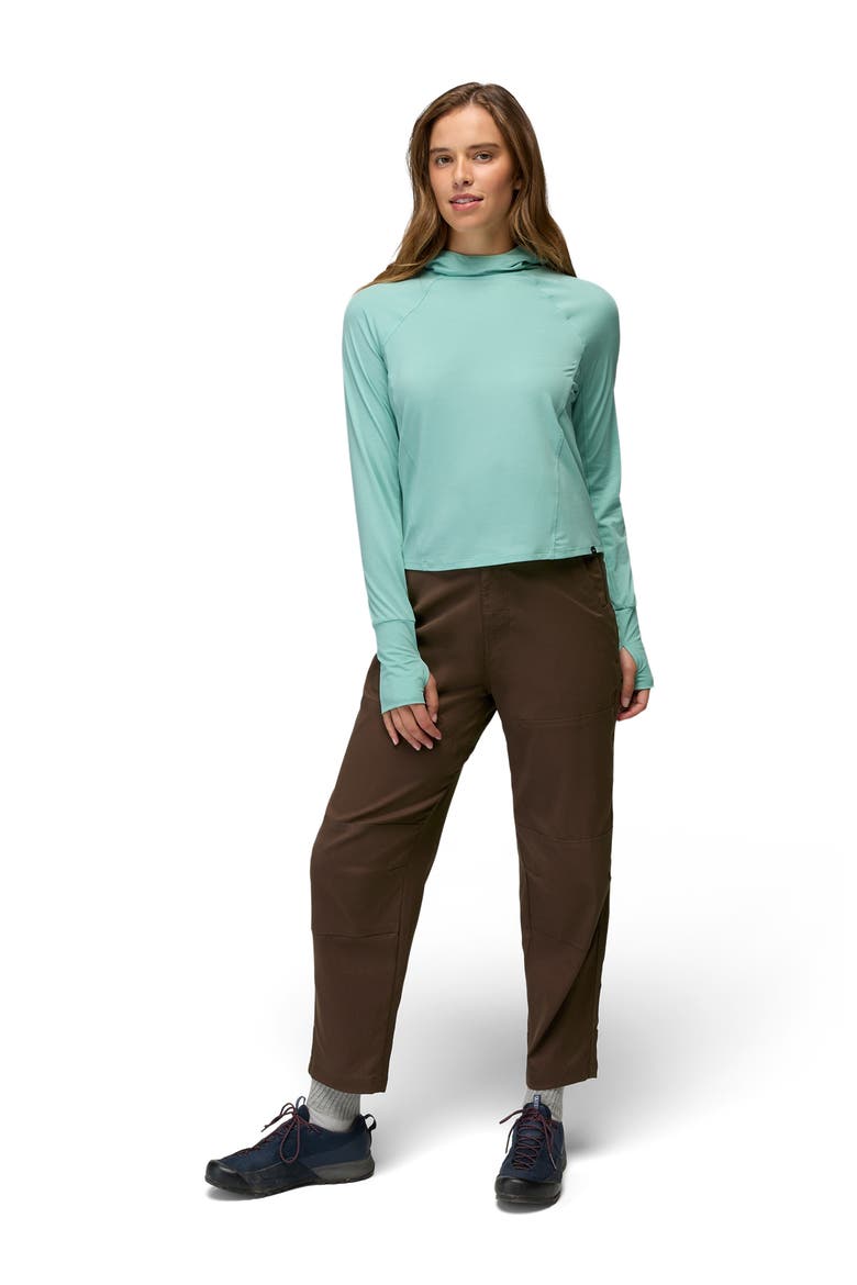 Sol Searcher UPF 50 Sun Hoodie, Alternate, color, SEA GLASS