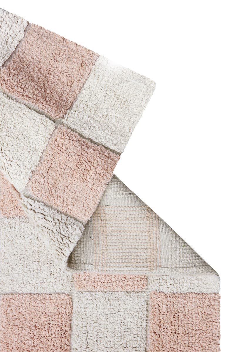 Lorena Canals Tiles Washable Cotton Blend Rug, Alternate, color, Rose