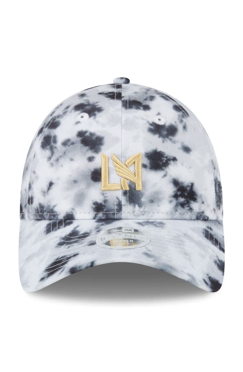 New Era Women's New Era Black LAFC Tie-Dye 9TWENTY Adjustable Hat, Alternate, color, 