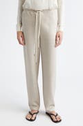 PARTOW Mott Linen Blend Drawstring Pants