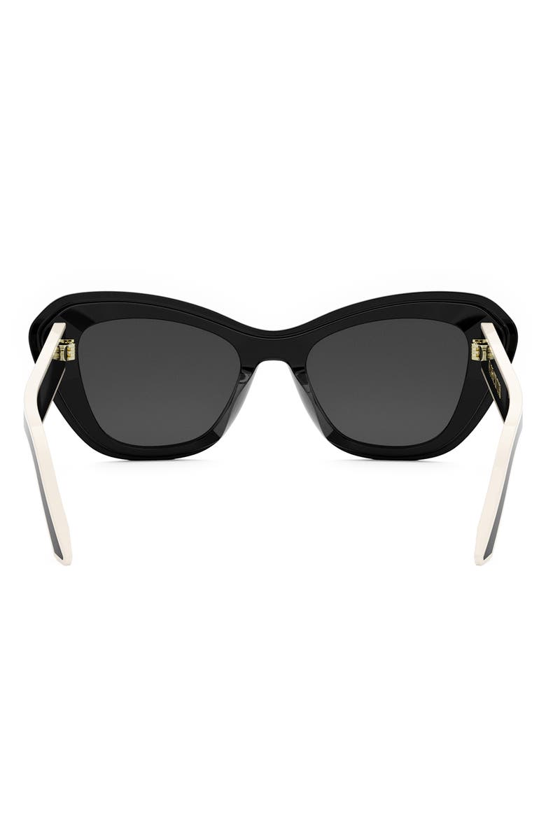 DIOR 'DiorPacific B3U 52mm Butterfly Sunglasses, Alternate, color, 