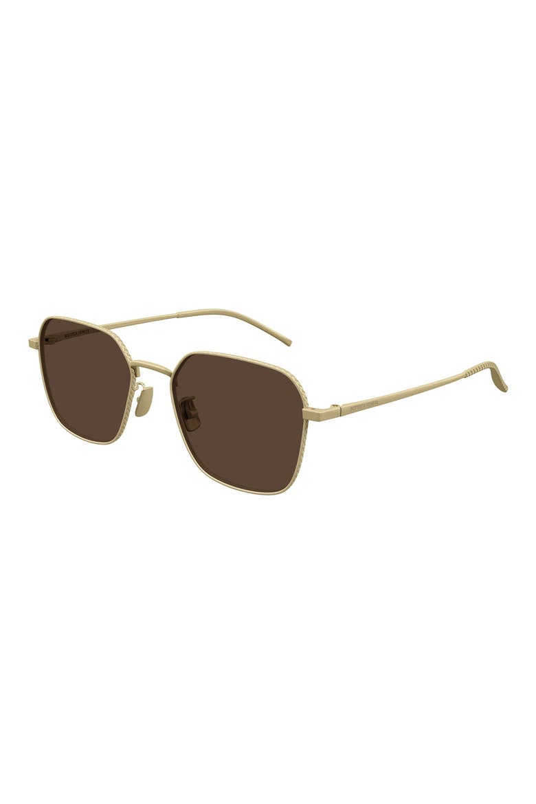55mm Square Sunglasses, Alternate, color, BRONZE