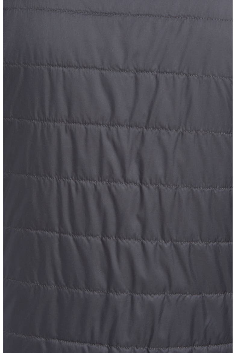 Men's Willamette Quilted Vest, Alternate, color, BLACK