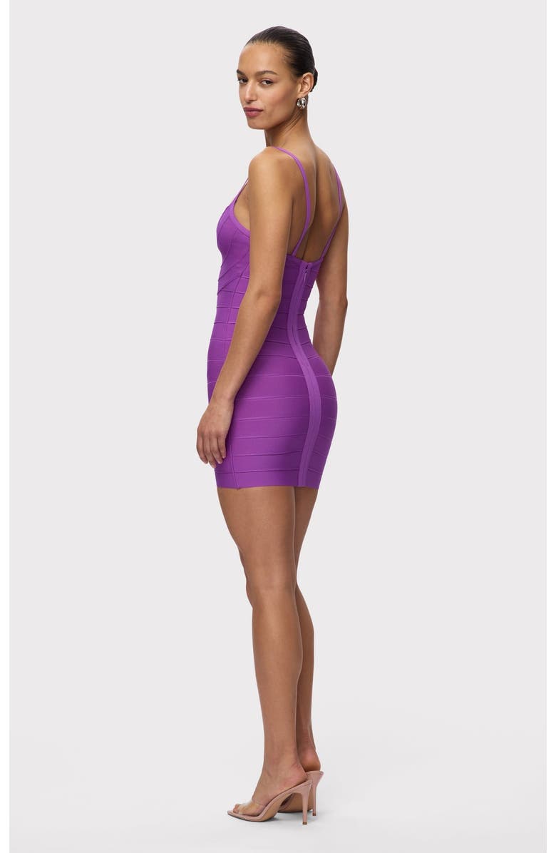 Herve Leger The Dance Floor Dress, Alternate, color, Pansy