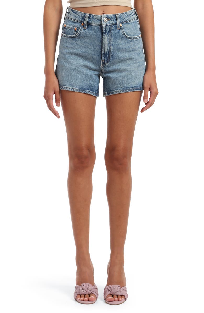 Mavi Jeans Vella Denim Shorts, Main, color, 