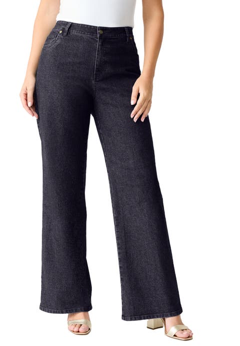Tall Plus Size 24/7 Stretch Wide Leg Jean (Plus)