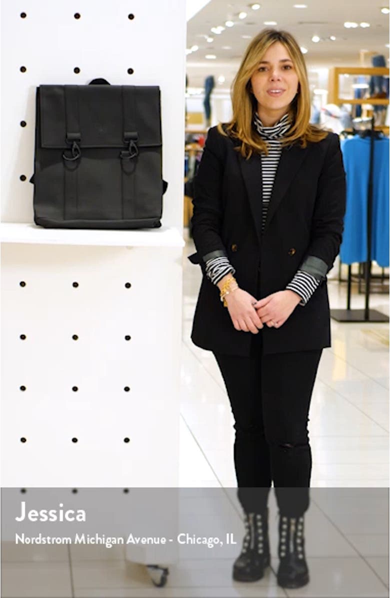 Msn Water Repellent Backpack, sales video thumbnail