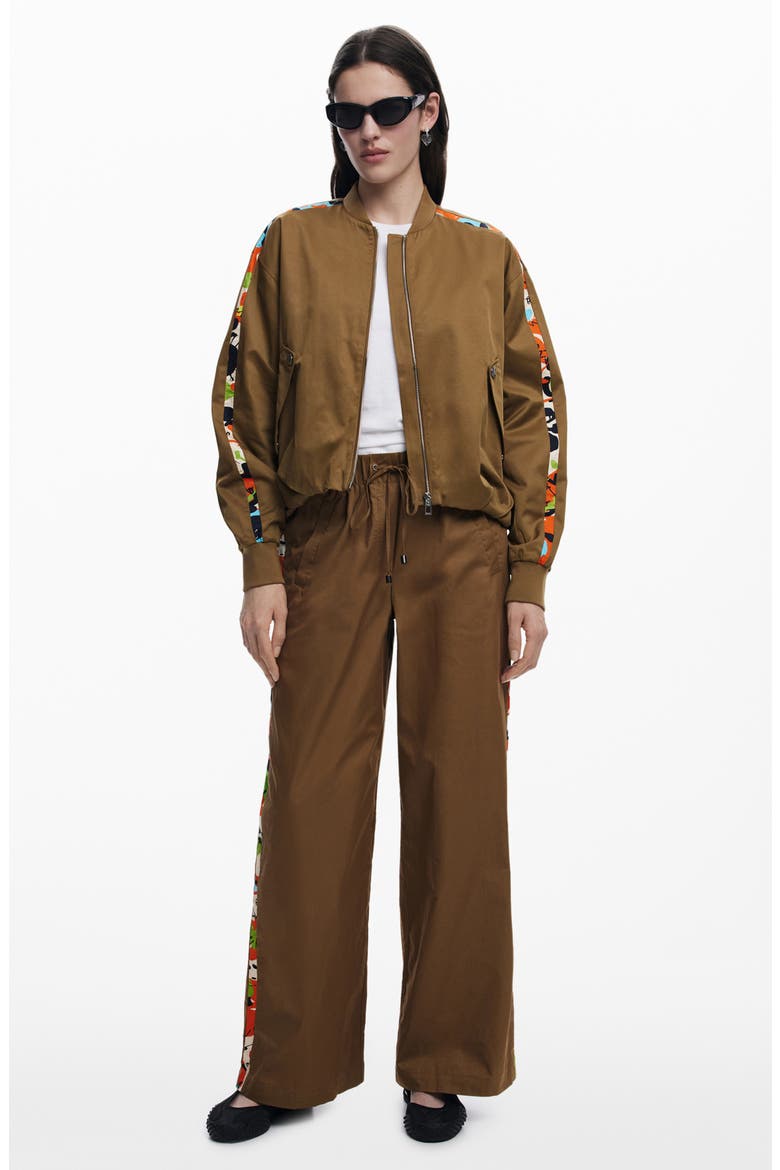Cotton Drawstring Pants, Alternate, color, CAMEL